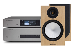 Cambridge Audio CXA81 | CXN v2 II | Monitor Audio Silver 100 7G - zestaw stereo